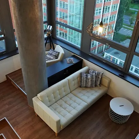 View Skyscraper Bata - Loft Xl Apartmán *