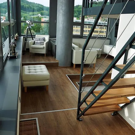 Apartmán View Skyscraper Bata - Loft Xl Zlín