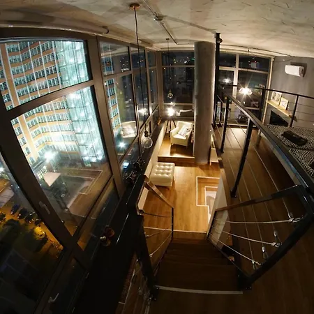 View Skyscraper Bata - Loft Xl Apartmán Zlín