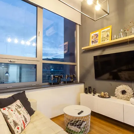 View Skyscraper Bata - Loft Xl Apartmán Zlín