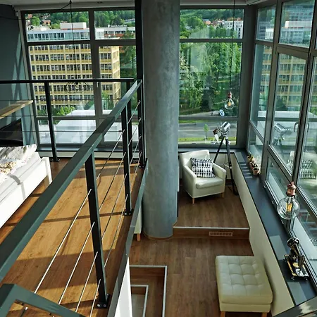 View Skyscraper Bata - Loft Xl Apartmán *