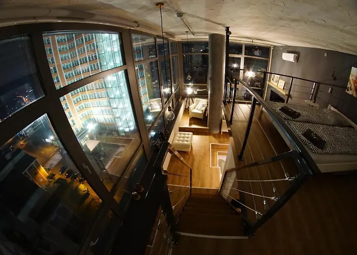 View Skyscraper Bata - Loft Xl Appartamento Zlín