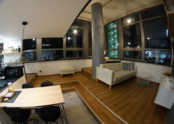 View Skyscraper Bata - Loft Xl Appartamento Zlín