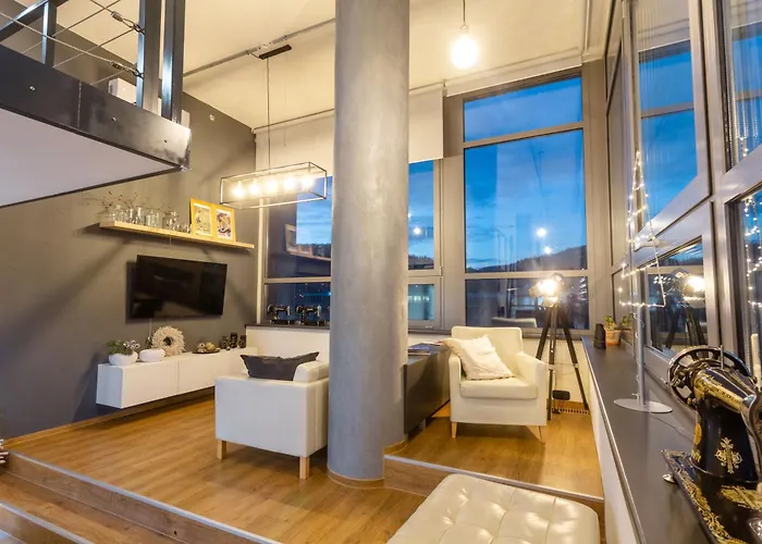 View Skyscraper Bata - Loft Xl Appartamento Zlín